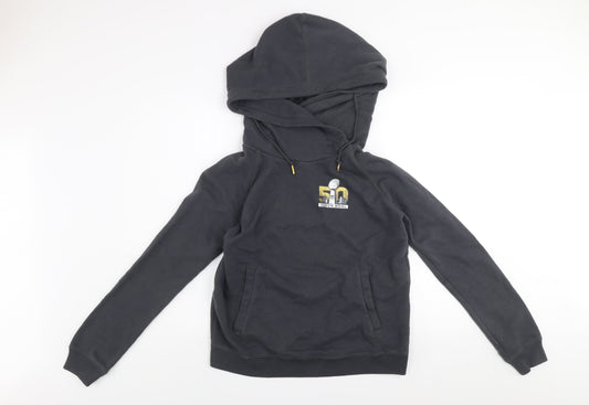 Nike Men's Black Super Bowl 50 Pullover Hoodie Size M