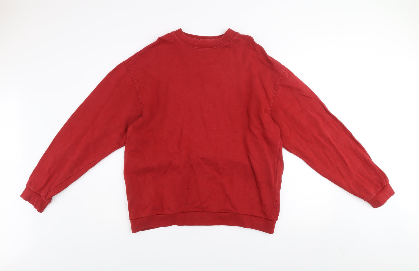 Mens UK L Regular Hawkshead Red Pullover Sweatshirt