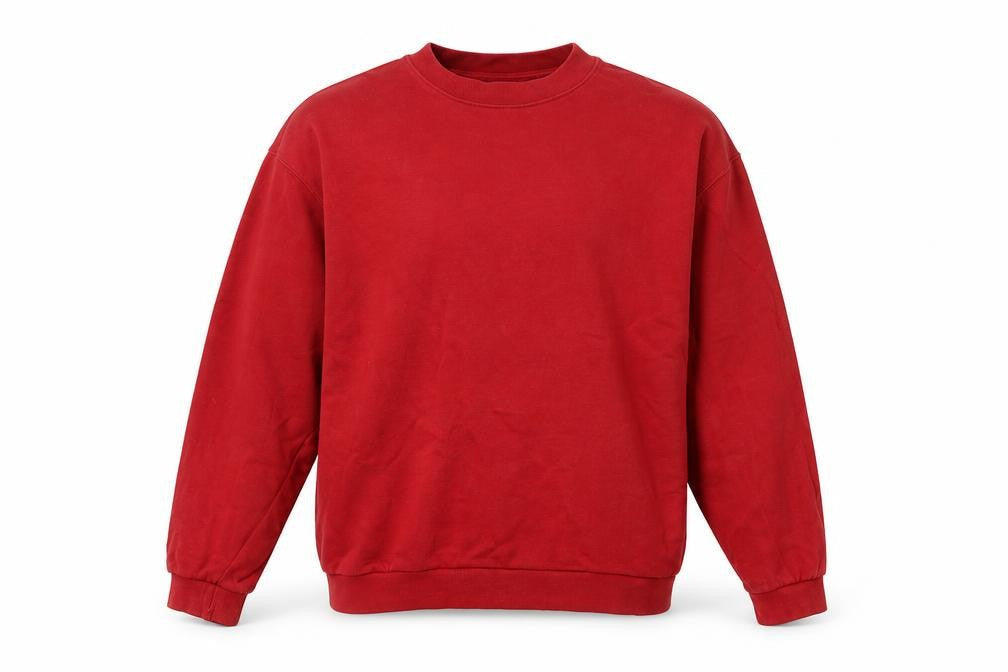 Mens UK L Regular Hawkshead Red Pullover Sweatshirt
