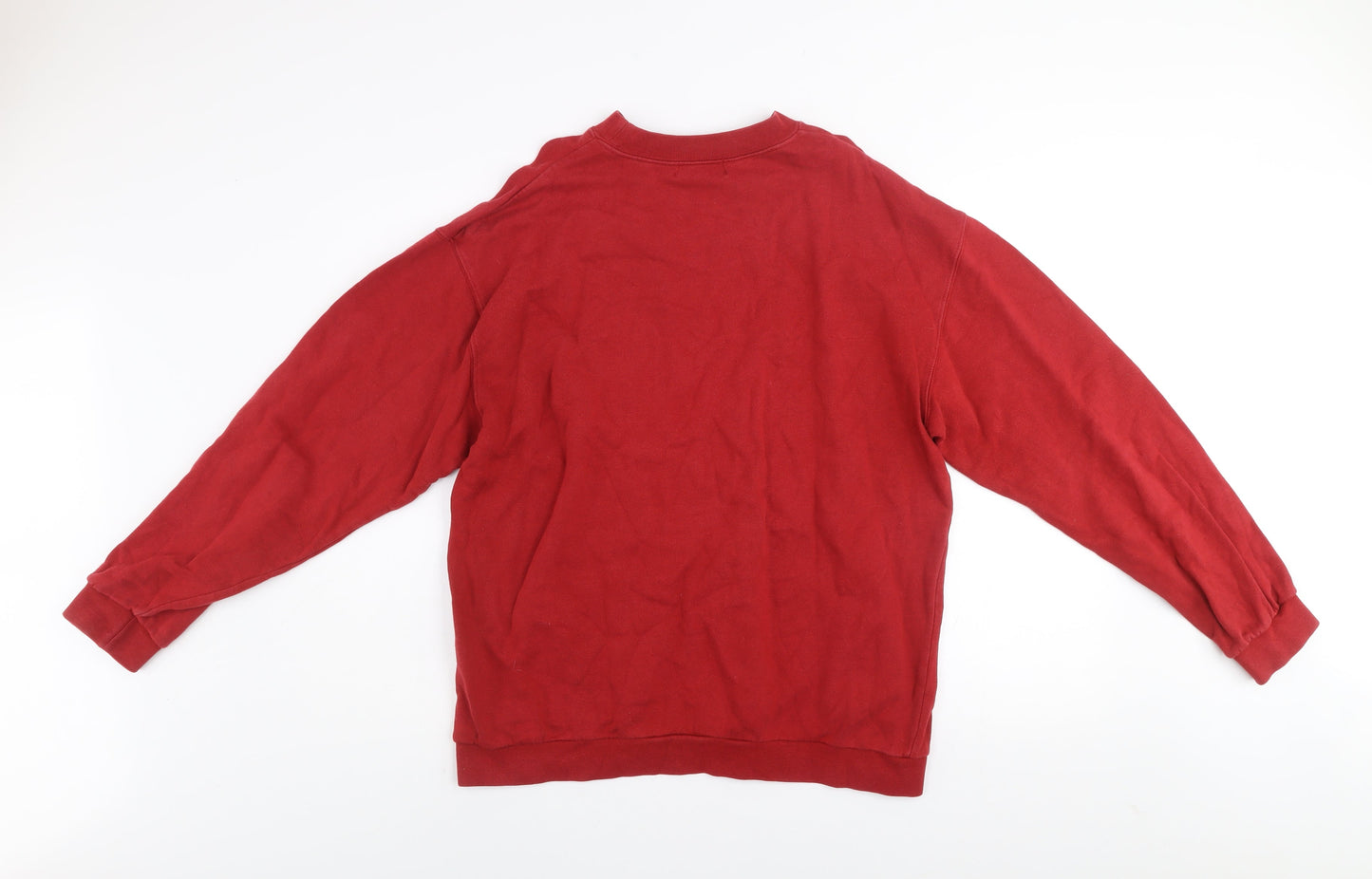 Mens UK L Regular Hawkshead Red Pullover Sweatshirt