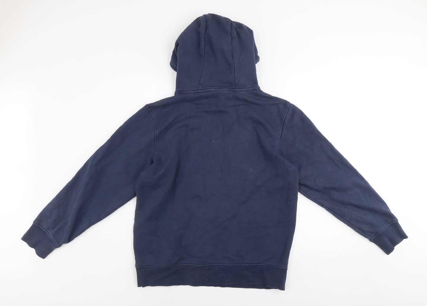 Ellesse Men’s Blue Pullover Hoodie L Fleece Logo Sweatshirt