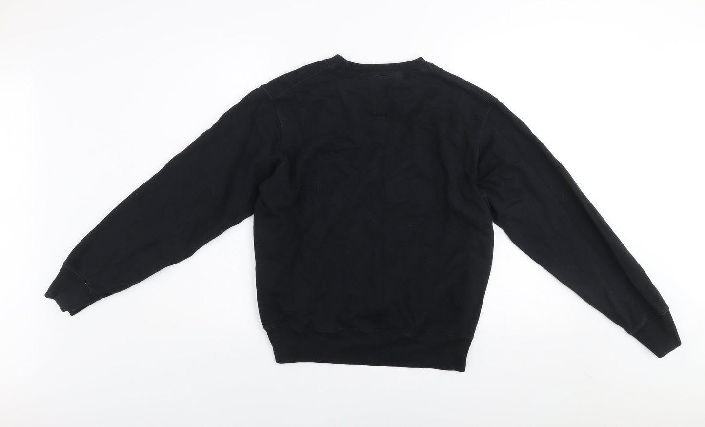 Uniqlo Men’s Black XS Pullover Crew Neck Cotton Sweatshirt