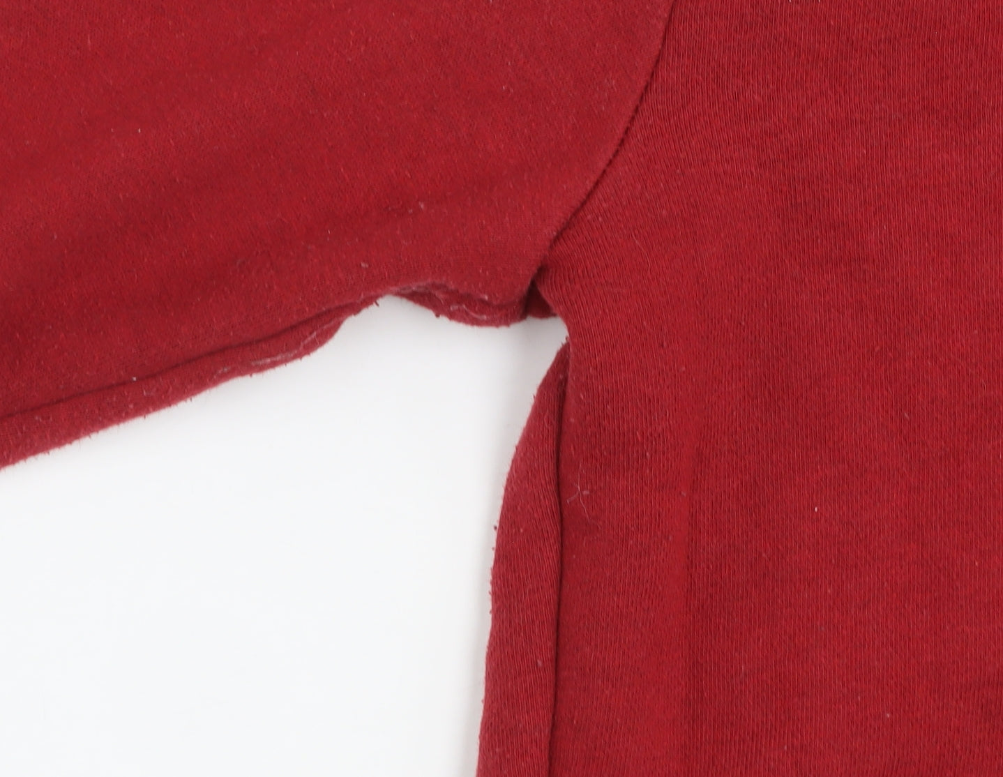 Superdry Men Red Pullover Hoodie Size S Regular Fit Fleece