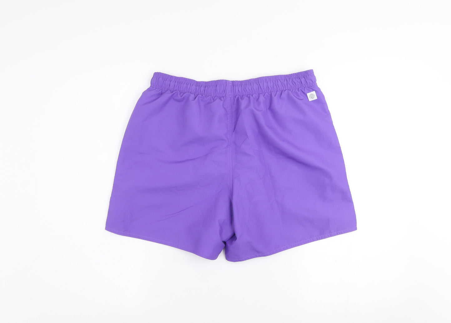 Adidas Mens Purple Activewear Shorts M Lightweight Quick Dry