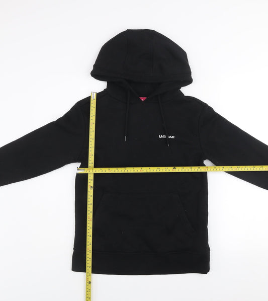 LA Gear Women’s Black Hoodie UK 6 Pullover Fleece Lined Casual Sweatshirt