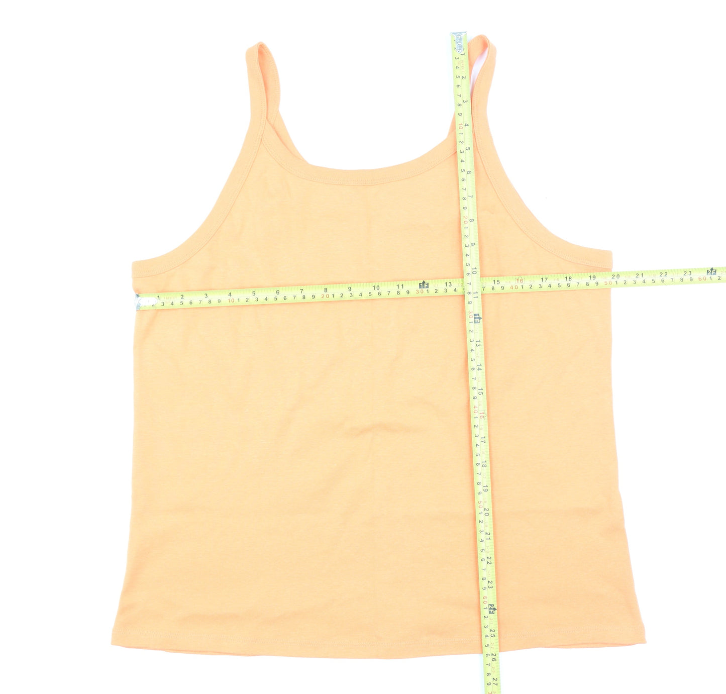 Marks and Spencer Women's Orange Slim Cami Top Size 22