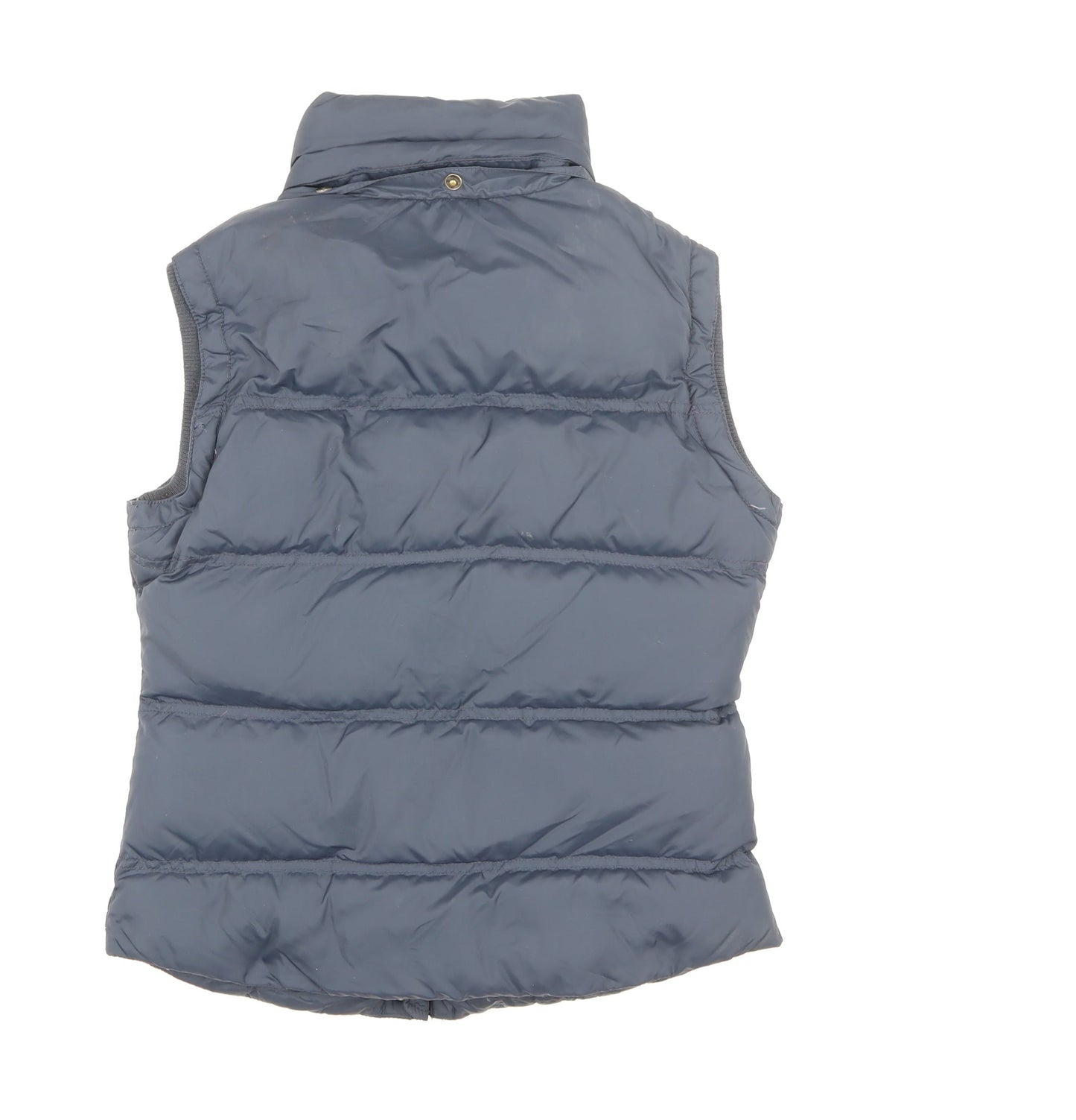 Womens UK Size 8 Regular Jack Wills Blue Polyester Waistcoat