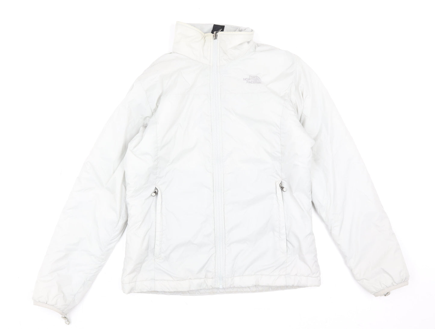 The North Face Women's White M Full Zip Insulated Jacket