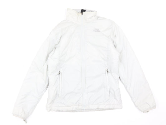 The North Face Women's White M Full Zip Insulated Jacket