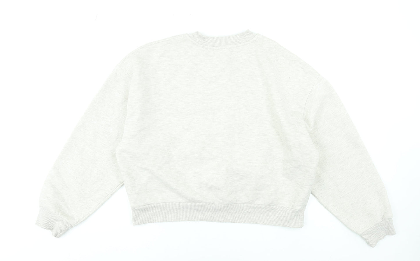 ASOS Design Women’s Beige Crew Neck Sweatshirt UK 14 Weekend Collective