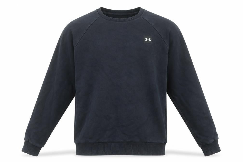 Mens UK XS Relaxed Under armour Black Pullover Sweatshirt
