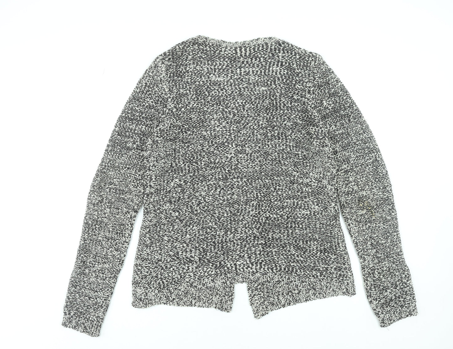Garcia Jeans Women’s Grey Knit Cardigan XL Long Sleeve Open Front