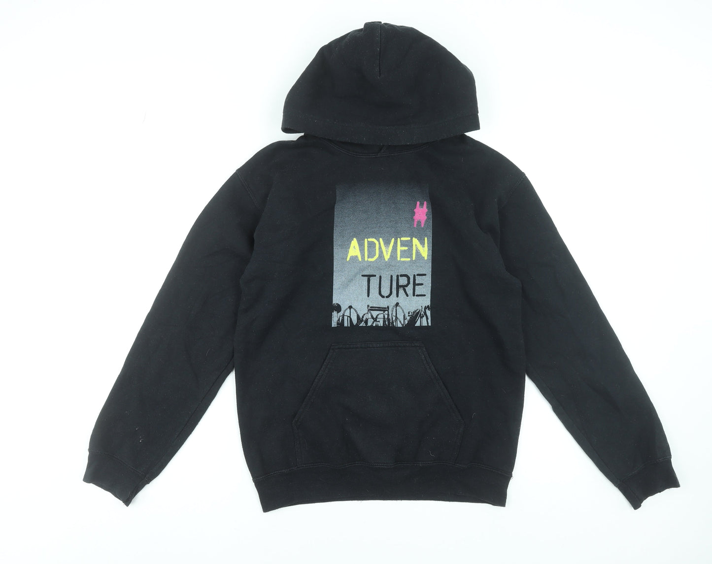 Chessington World of Adventures Men's Black Small Pullover Hoodie