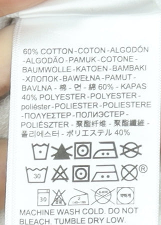 Womens UK M Regular Levi's White Pullover Sweatshirt