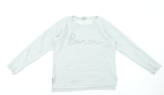 Womens UK M Regular Bench Grey Pullover Sweatshirt