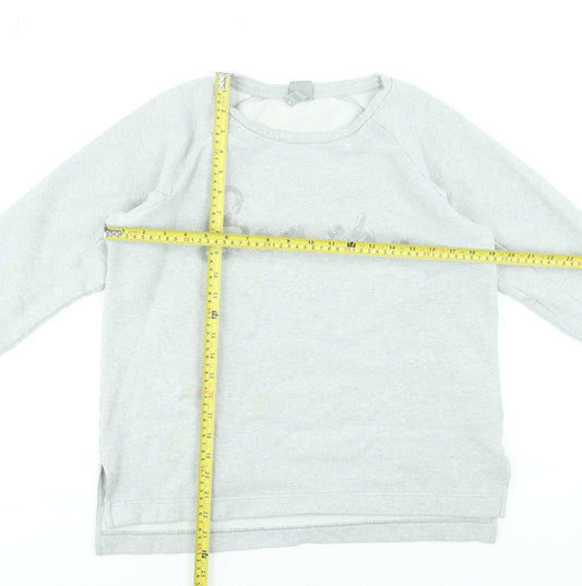 Womens UK M Regular Bench Grey Pullover Sweatshirt