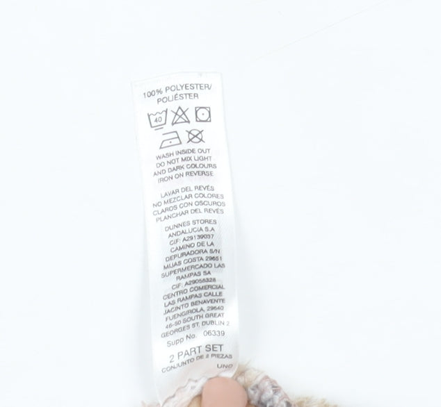 St. Bernard for Dunnes Stores Women's Beige Fair Isle Pullover Sweatshirt Small