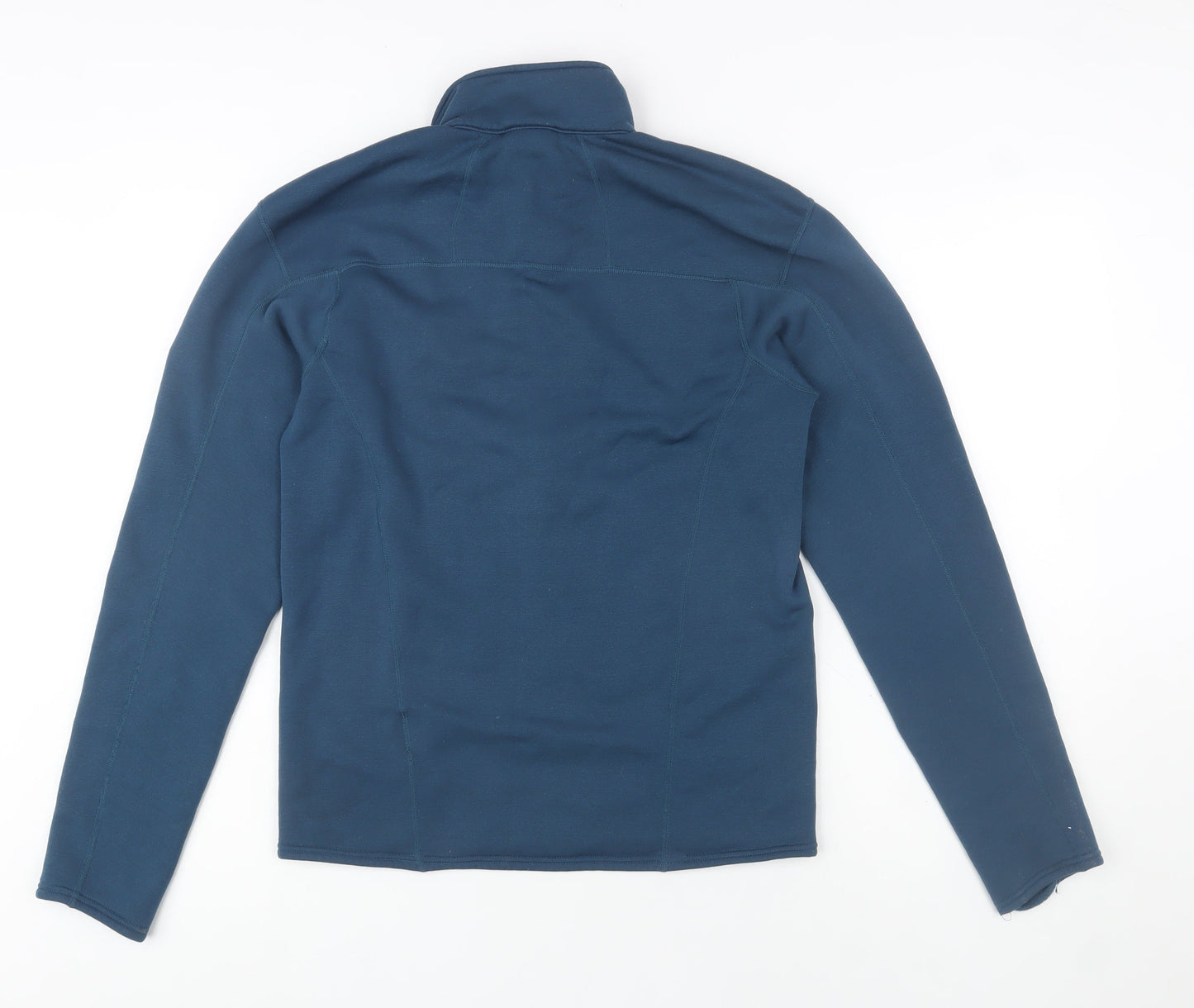 The North Face Men's Blue Summit Series 1/4 Zip Fleece Sweatshirt S