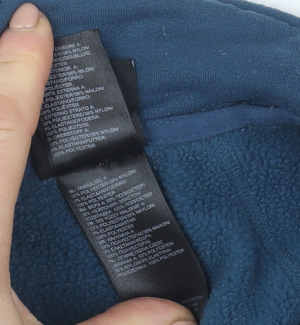 The North Face Men's Blue Summit Series 1/4 Zip Fleece Sweatshirt S