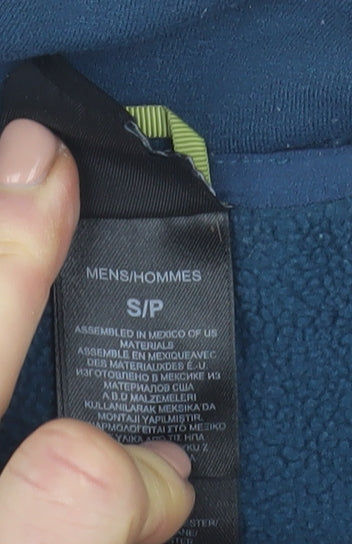 The North Face Men's Blue Summit Series 1/4 Zip Fleece Sweatshirt S