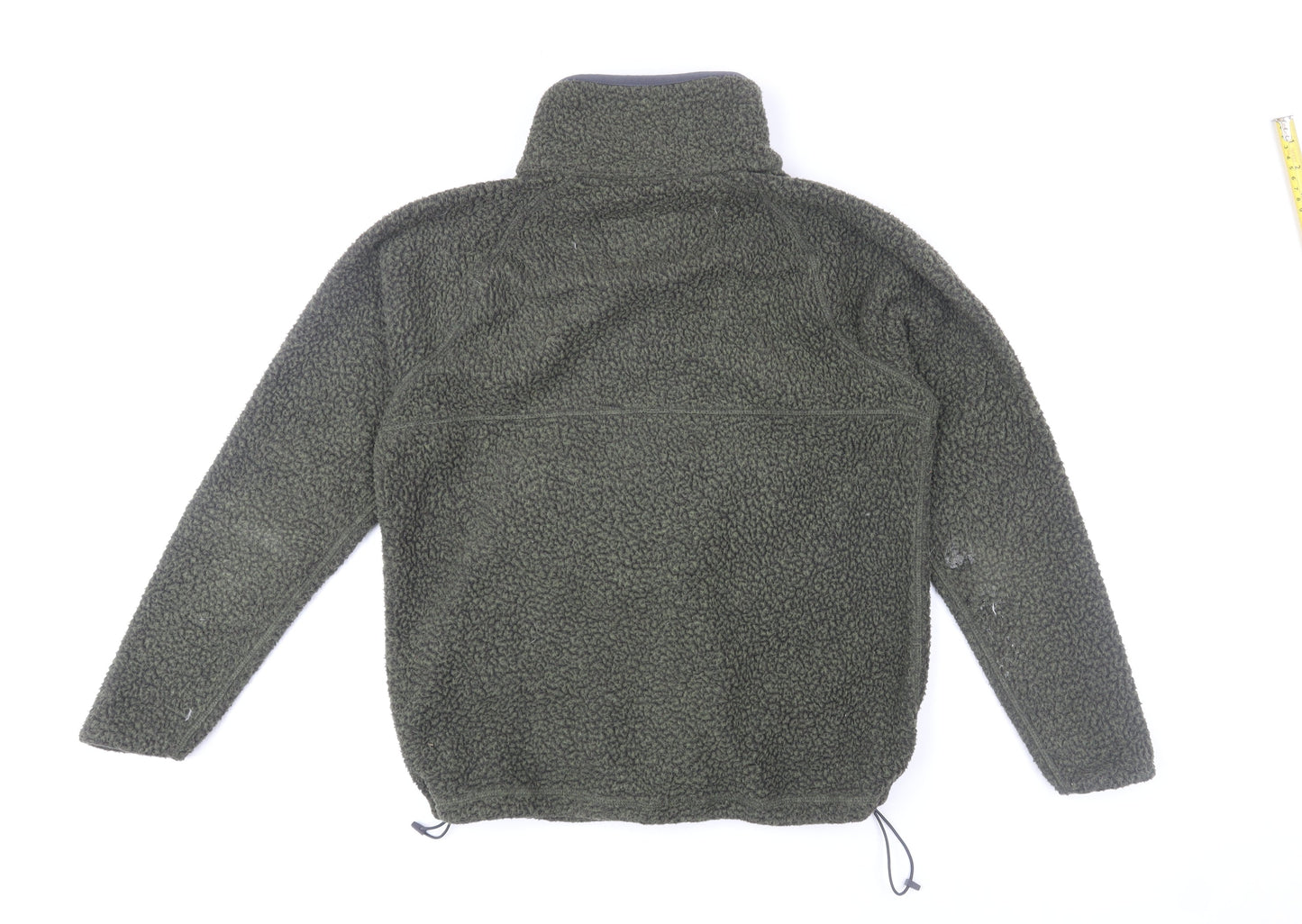 Carhartt Men's Green Fleece Pullover Sweatshirt Size S Relaxed Fit