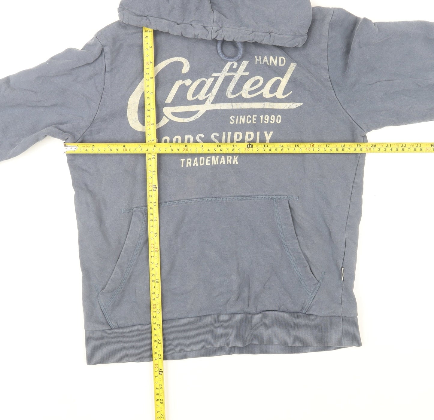 Mens UK M Regular JACK & JONES Blue Pullover Hoodie