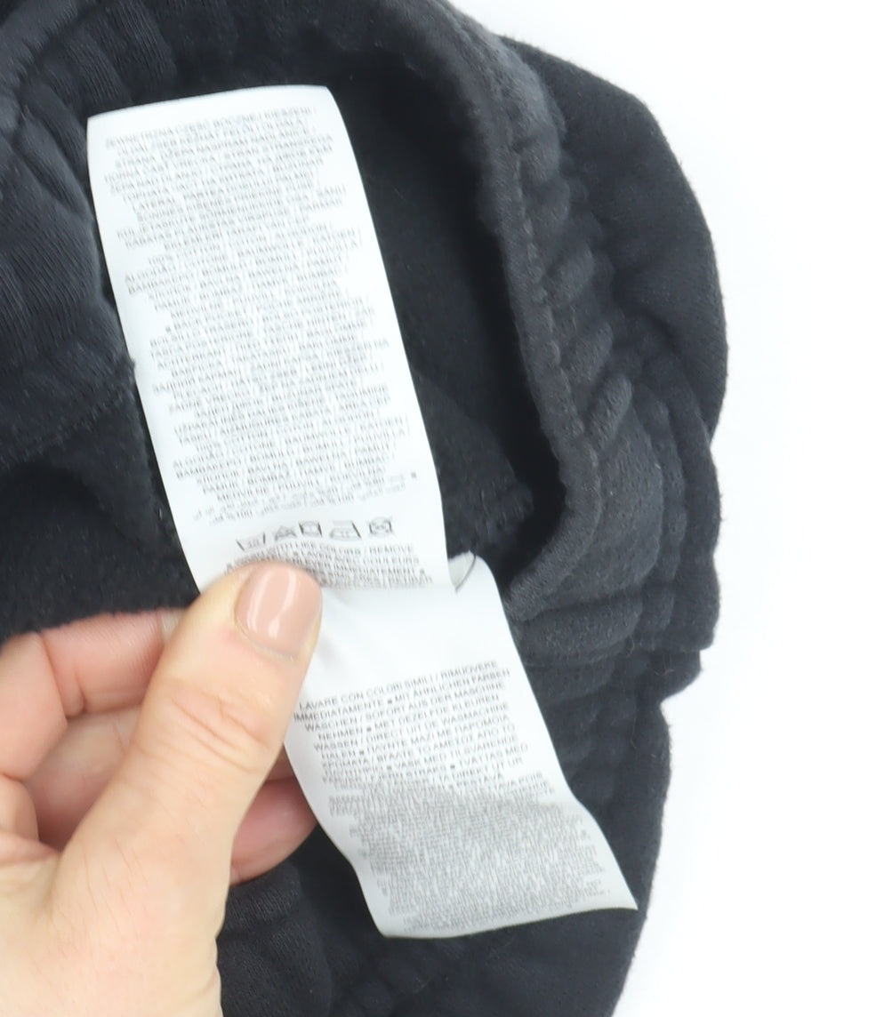 Nike Men's Black Fleece Joggers Sweatpants L Regular Fit