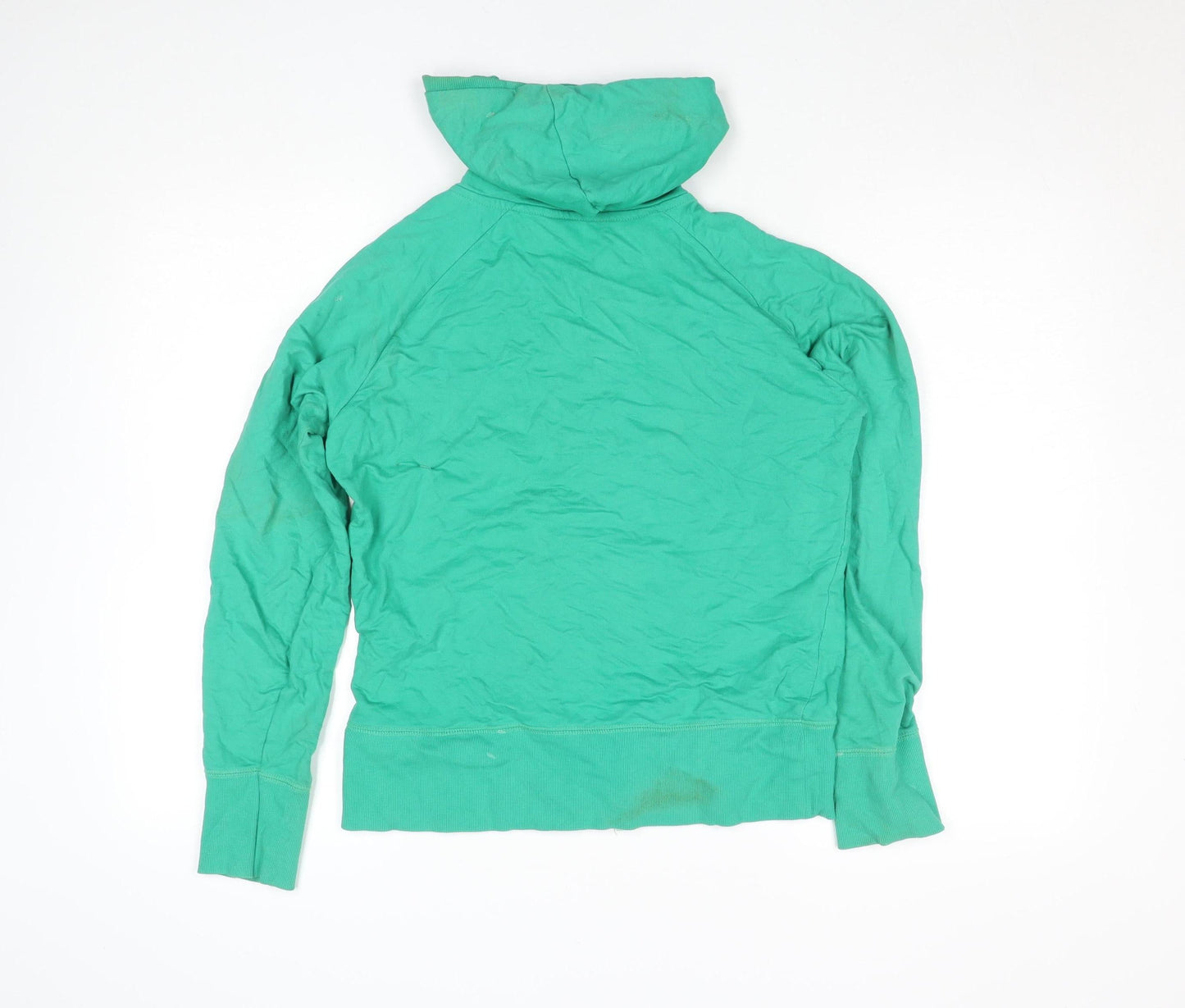 New Look Womens Green Full Zip Hoodie Size 12 Pittsburgh Athletics