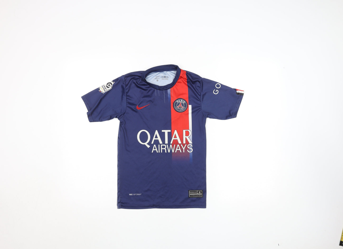 Nike Boys Blue Paris Saint-Germain Neymar Jr Dri-FIT Football T-Shirt 10 Years