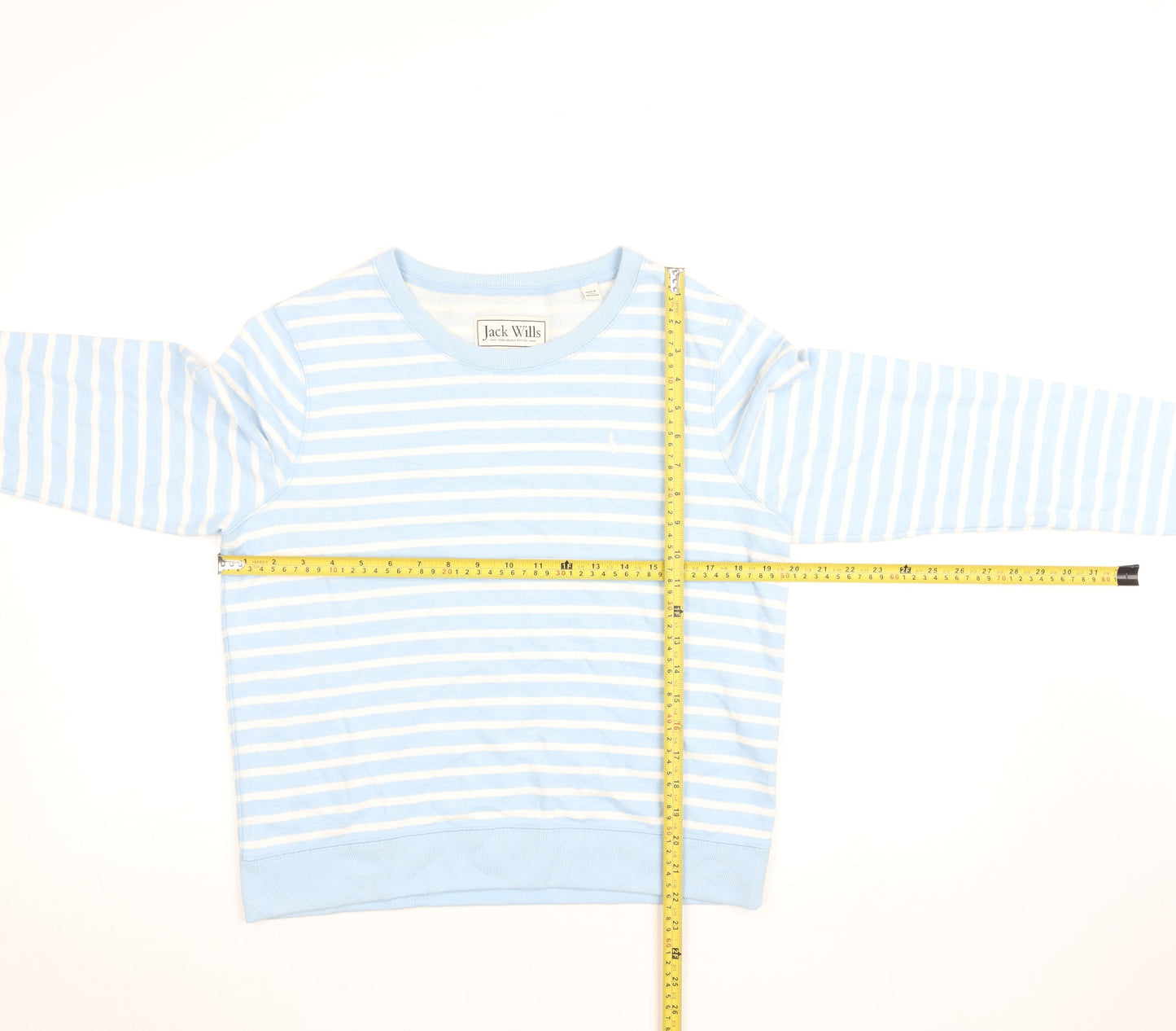 Womens UK M Regular Jack Wills Blue Pullover Sweatshirt