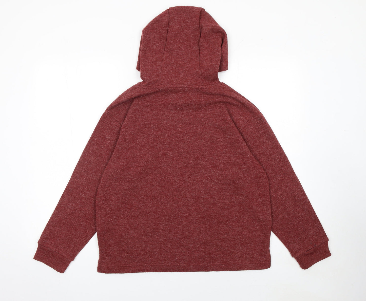 Womens UK 12 Regular Regatta Red Pullover Tight-Knit