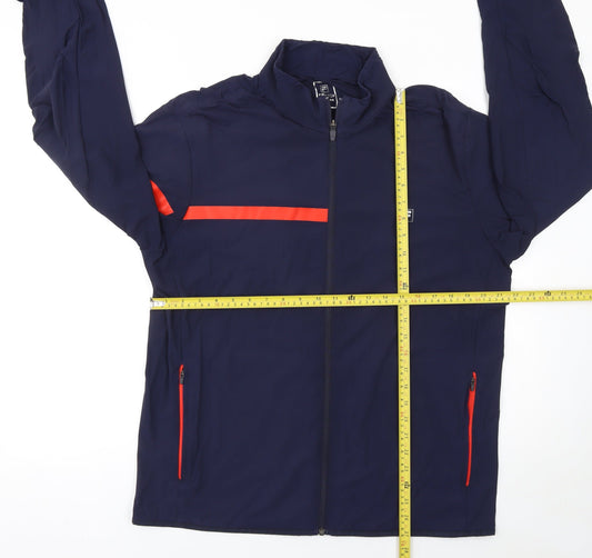 Fila Men’s Navy Blue 3XL Track Jacket Windbreaker