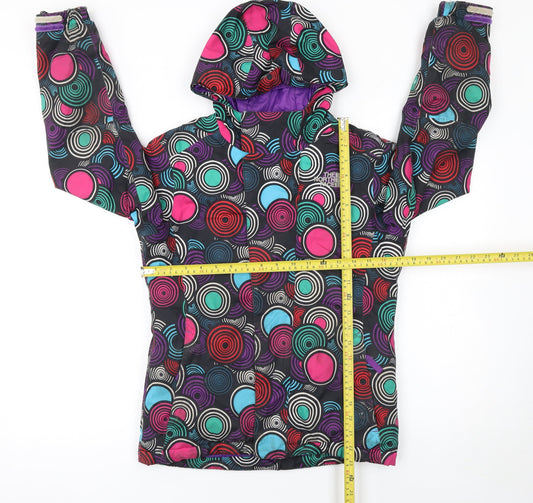The North Face Girls Multicoloured 10-11 Years Hooded Puffer Jacket