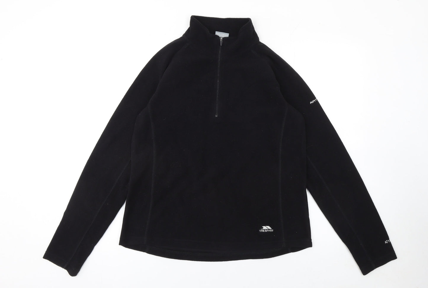 Womens UK XL Regular Trespass Black Pullover Sweatshirt
