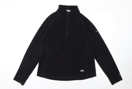 Womens UK XL Regular Trespass Black Pullover Sweatshirt