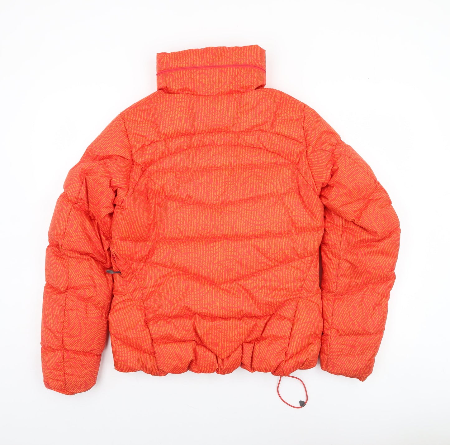 Nike ACG Women's Orange Puffer Jacket Size 8 Insulated Winter