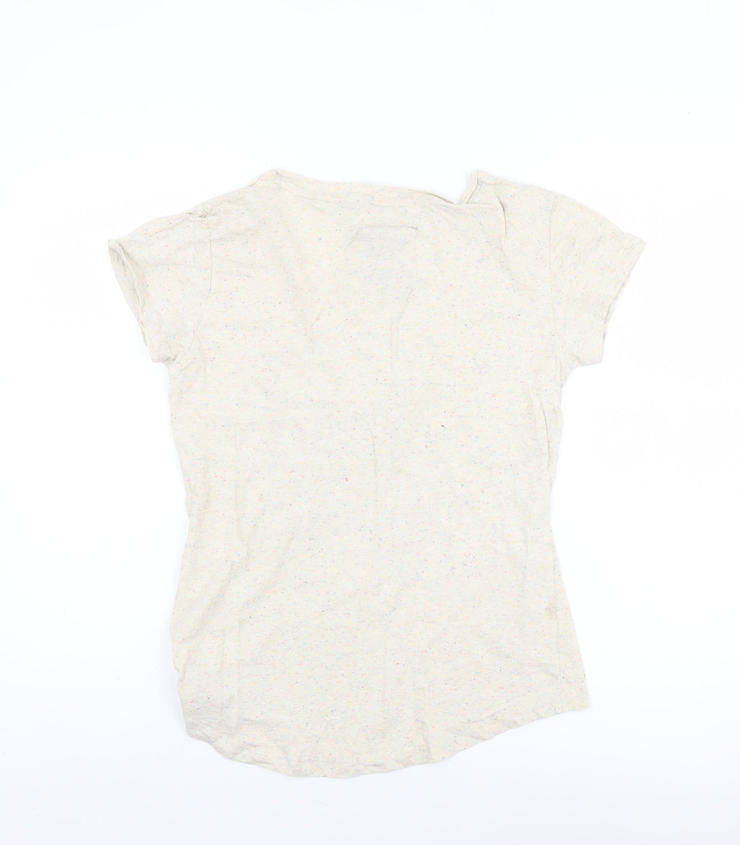 Urban Irish Women's Beige Graphic Belfast T-Shirt Size 14