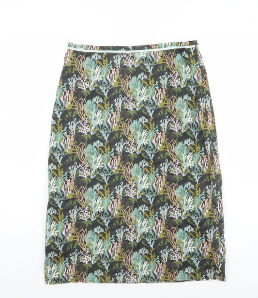 Avoca Anthology Women’s Multicoloured Cotton Pencil Skirt Size S