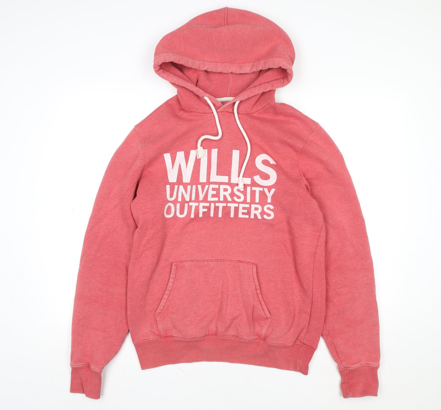 Womens UK M Regular Jack Wills Pink Pullover Hoodie