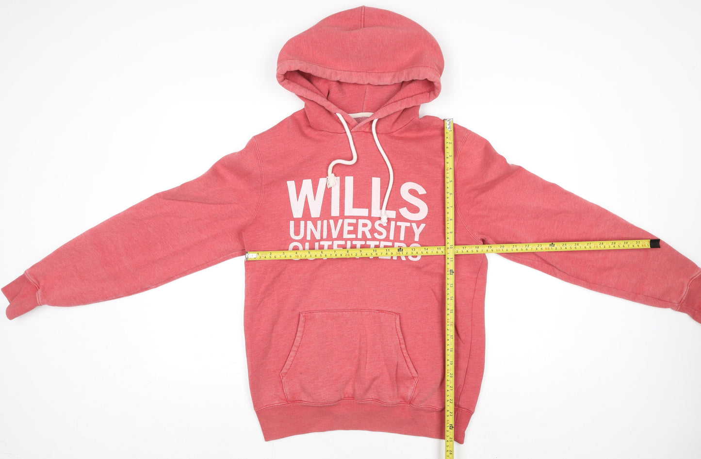 Womens UK M Regular Jack Wills Pink Pullover Hoodie