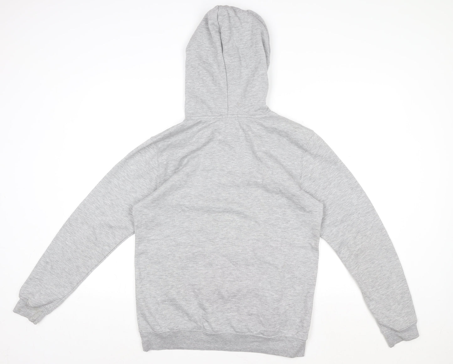 Boohoo Women Grey Size 6 Pullover Hoodie with Floral Print