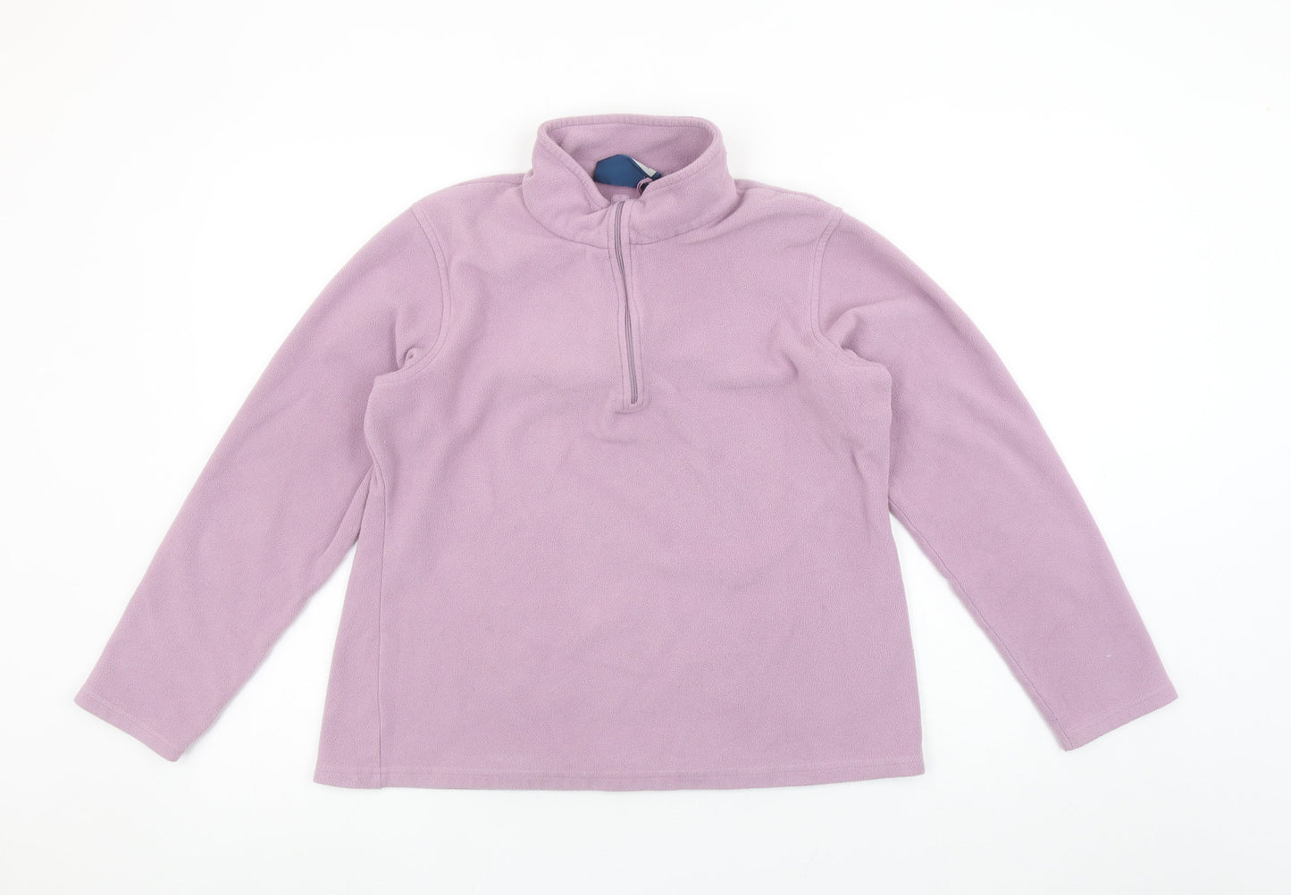 Womens UK L Regular Mountain Warehouse Purple Pullover Sweatshirt
