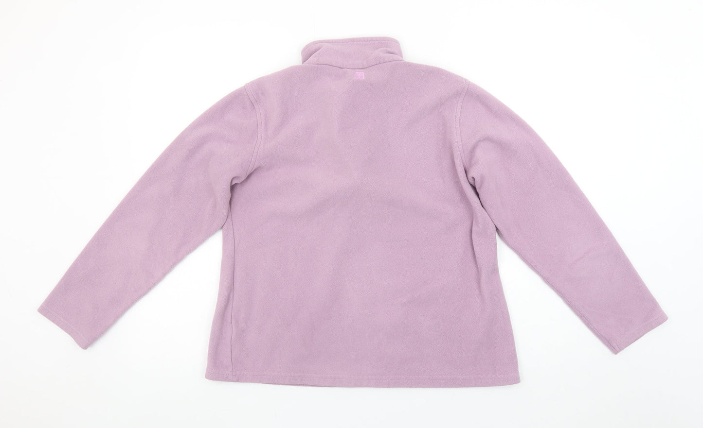 Womens UK L Regular Mountain Warehouse Purple Pullover Sweatshirt