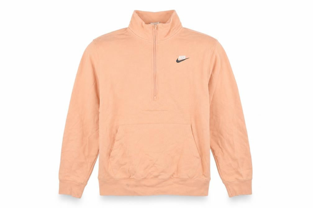Womens UK M Regular Nike Pink Pullover Sweatshirt
