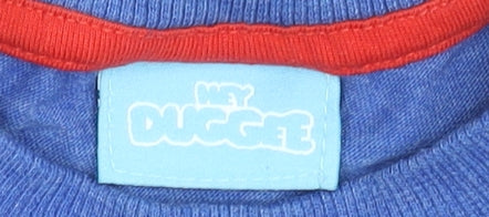 Hey Duggee Boys Blue Long Sleeve Graphic T-Shirt 3-4 Years by Dunnes Stores