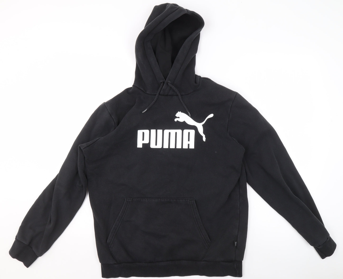 Womens UK M Regular PUMA Black Pullover Hoodie