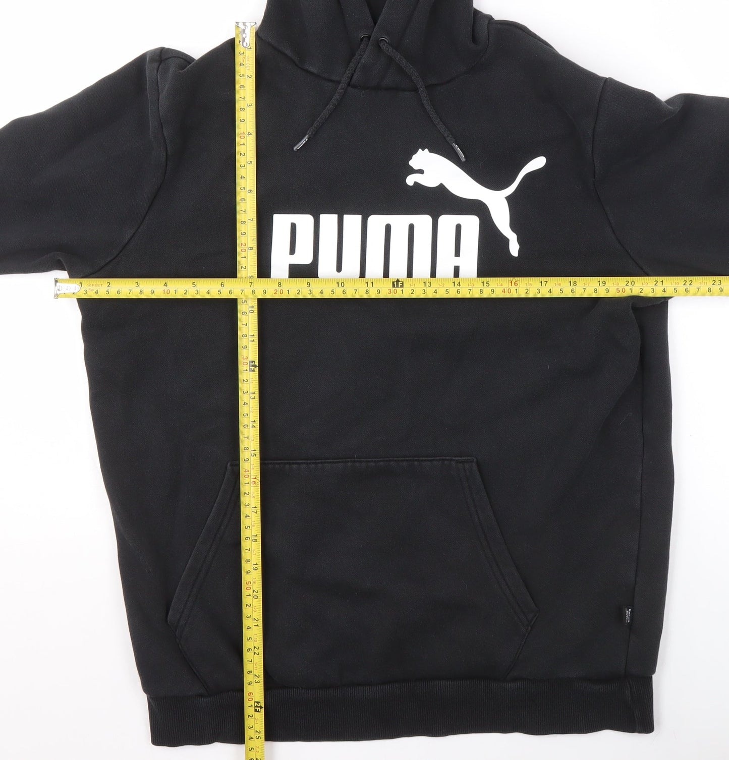 Womens UK M Regular PUMA Black Pullover Hoodie