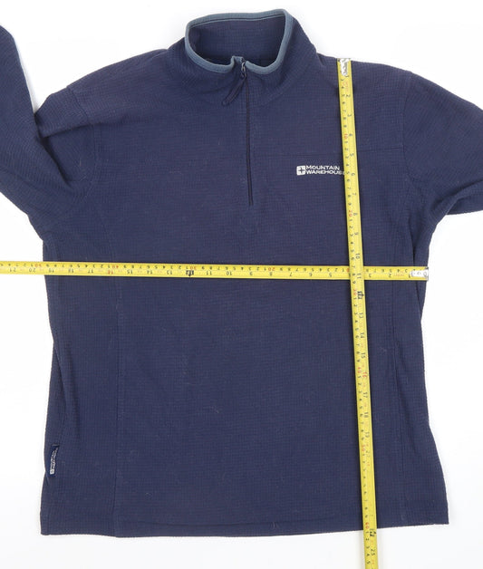 Mens UK S Regular Mountain Warehouse Blue Pullover Sweatshirt