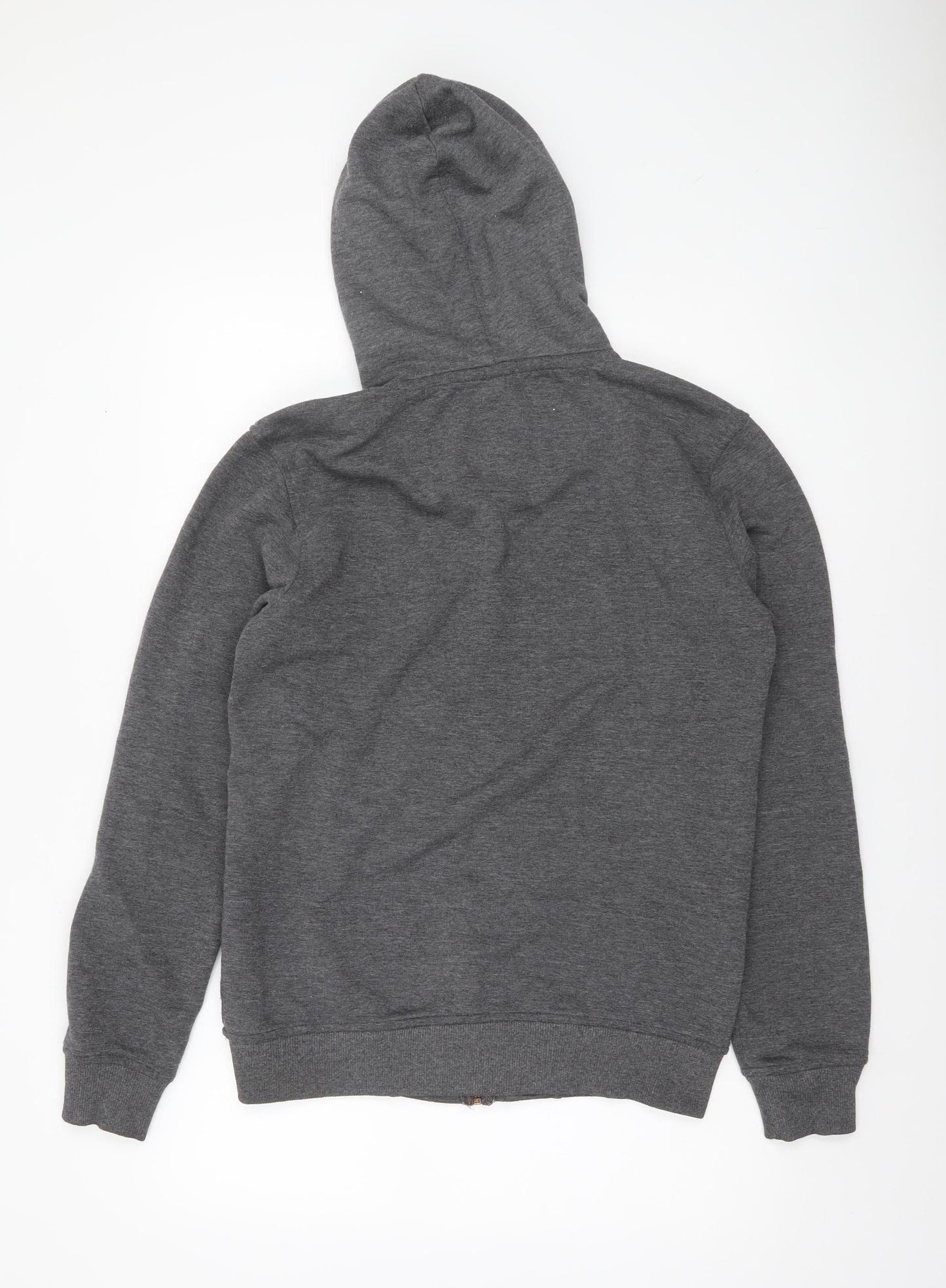 SoulCal & Co Men’s Grey Full Zip Hoodie Size L Regular Fit
