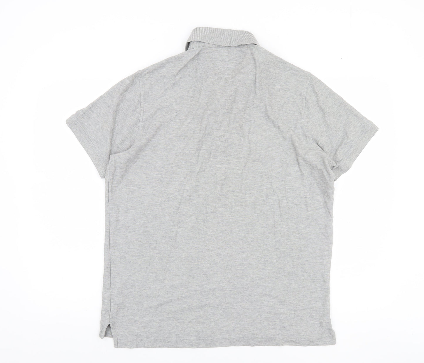 Tommy Hilfiger Men's Grey XL Classic Cotton Polo Shirt